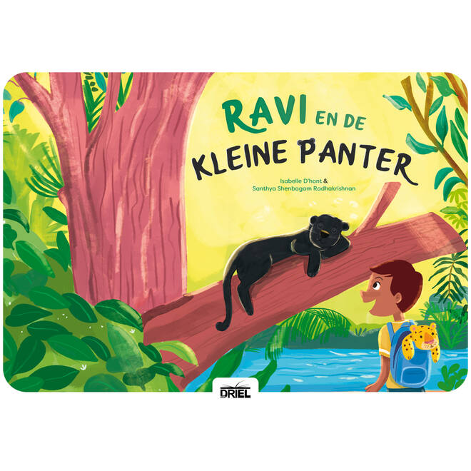 Ravi en de kleine panter - Kamishibai vertelplaten