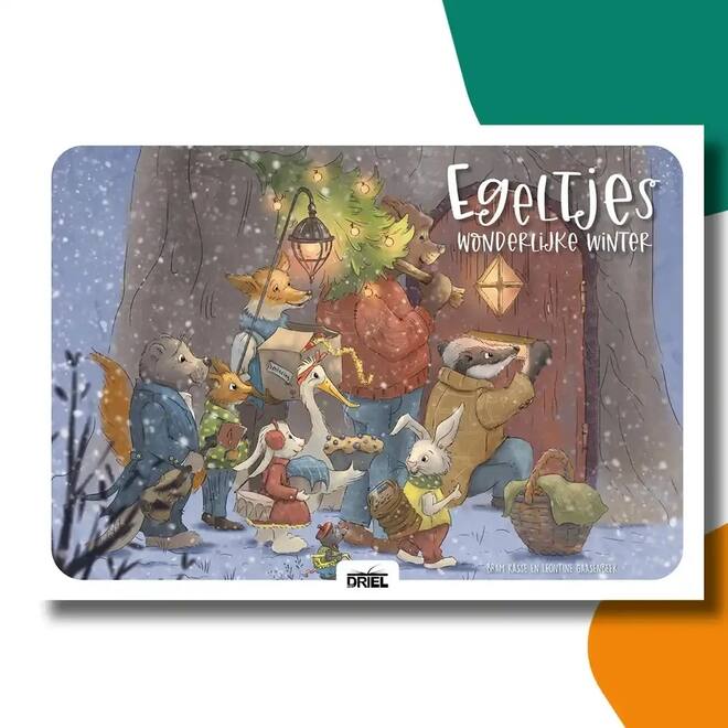 Egeltjes wonderlijke winter - Kamishibai vertelplaten