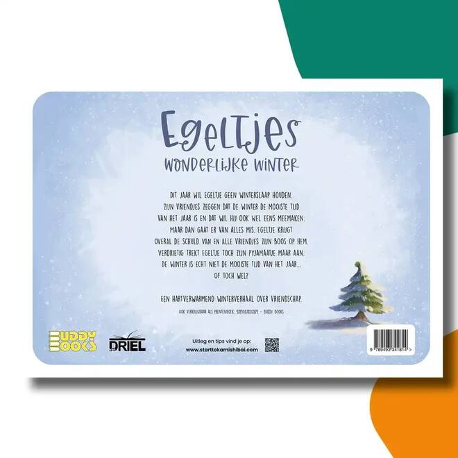 Egeltjes wonderlijke winter - Kamishibai vertelplaten