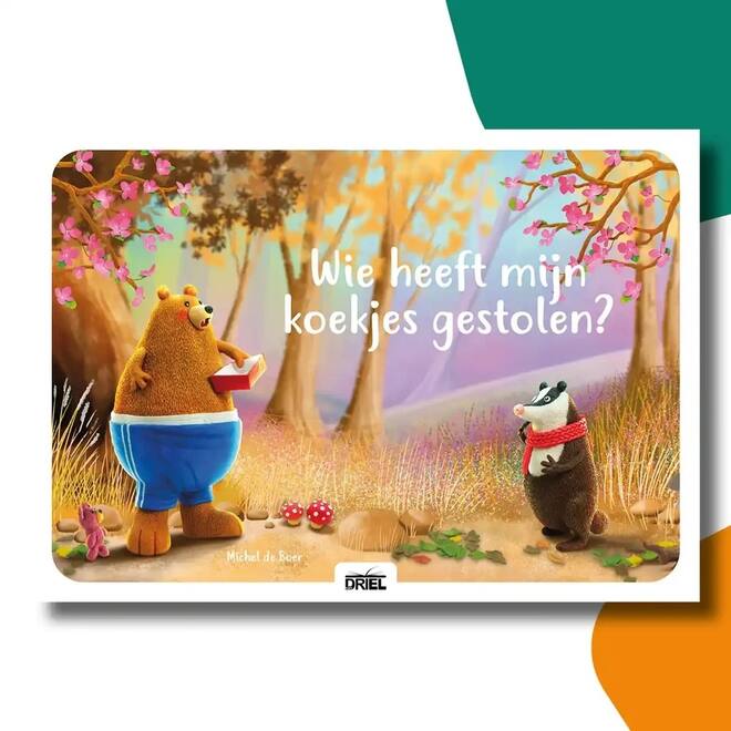 Wie heeft mijn koekjes gestolen? - Kamishibai vertelplaten