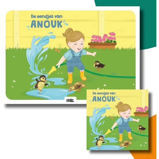 De eendjes van Anouk - set Kamishibai vertelplaten & prentenboek
