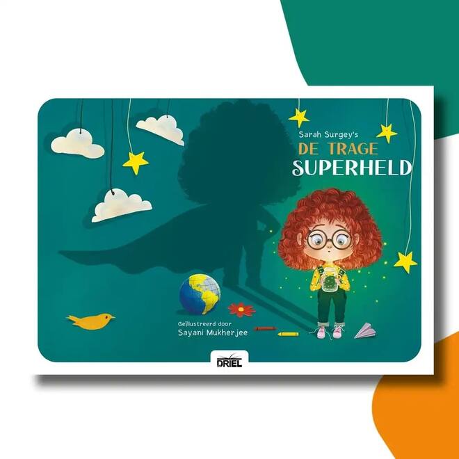 De trage superheld - Kamishibai vertelplaten