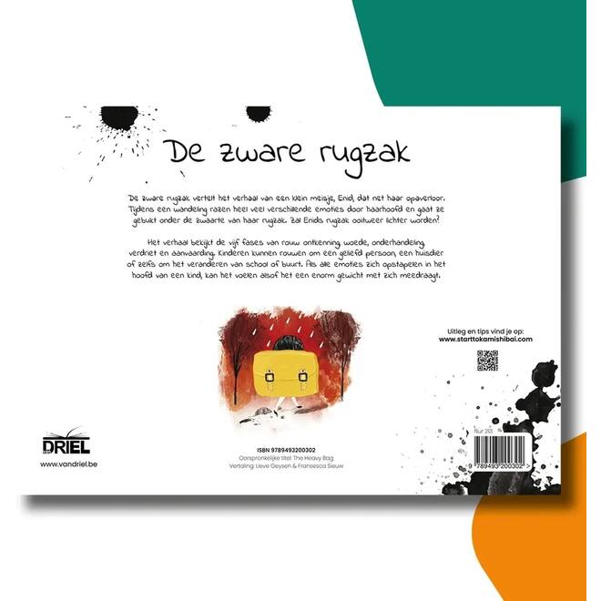 De zware rugzak - set Kamishibai vertelplaten & prentenboek