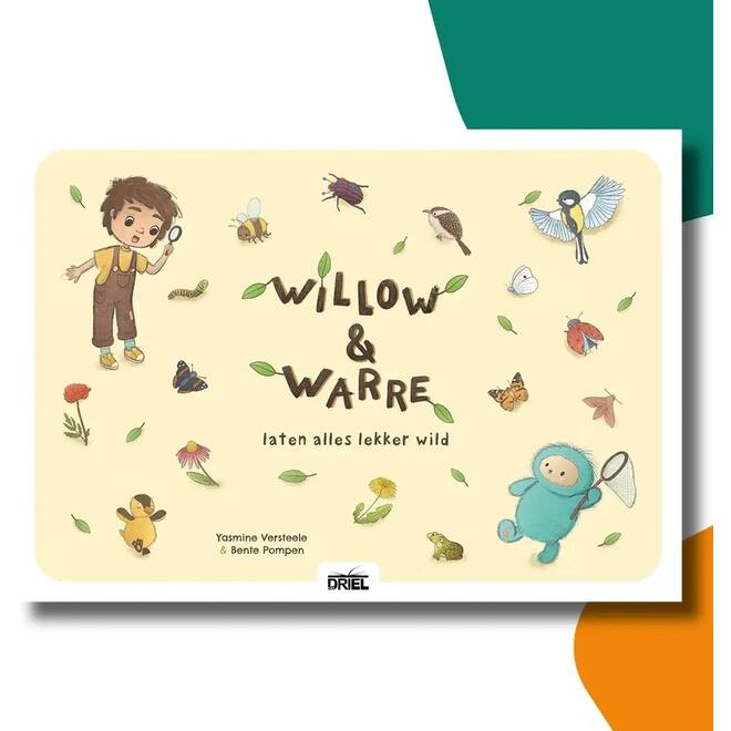 Willow & Warre laten het lekker wild - Kamishibai vertelplaten