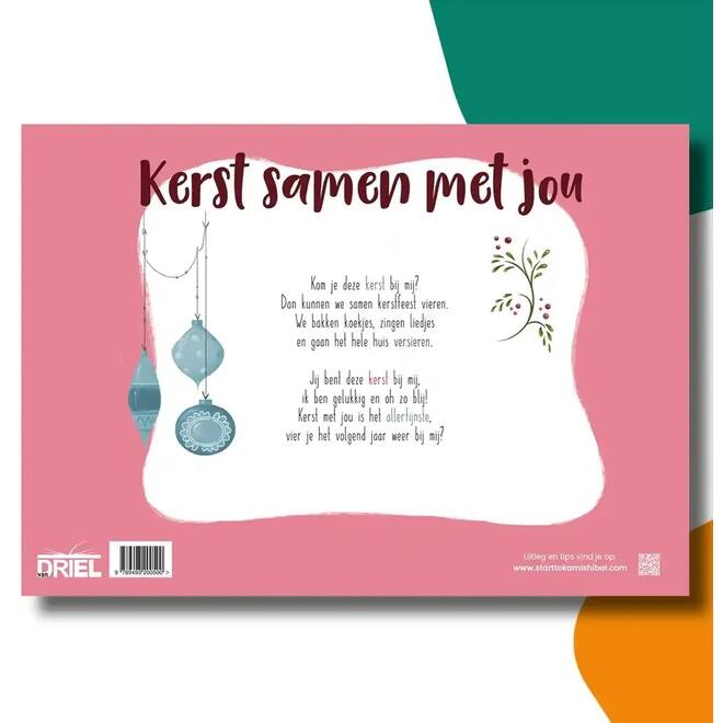 Kerst samen met jou - set Kamishibai vertelplaten & prentenboek
