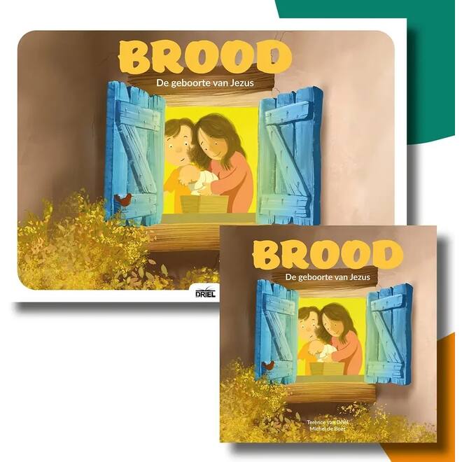 Brood - set Kamishibai vertelplaten & prentenboek