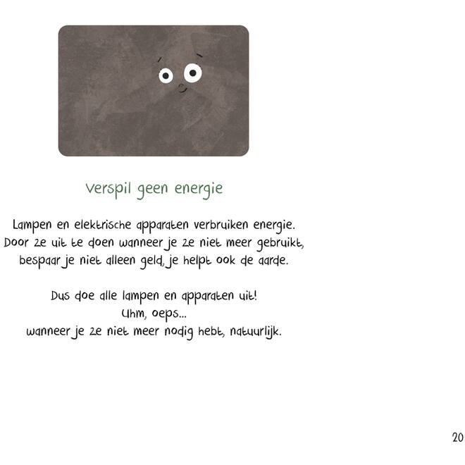 Mijn groene boek - Kamishibai vertelplaten