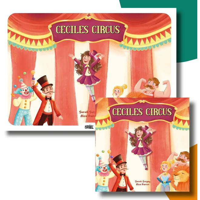 Ceciles circus - set Kamishibai vertelplaten & prentenboek