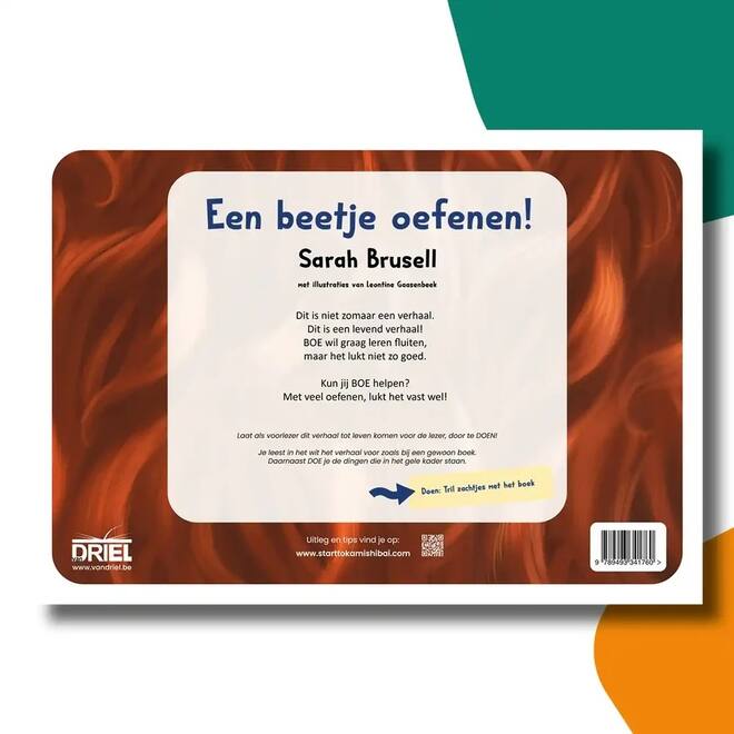 Een beetje oefenen - set Kamishibai vertelplaten & prentenboek