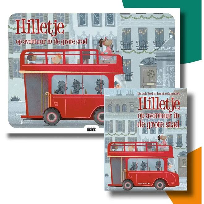 Hilletjes in de grote stad - set Kamishibai vertelplaten & prentenboek