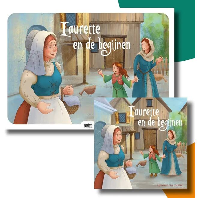 Laurette en de begijnen - set Kamishibai vertelplaten & prentenboek