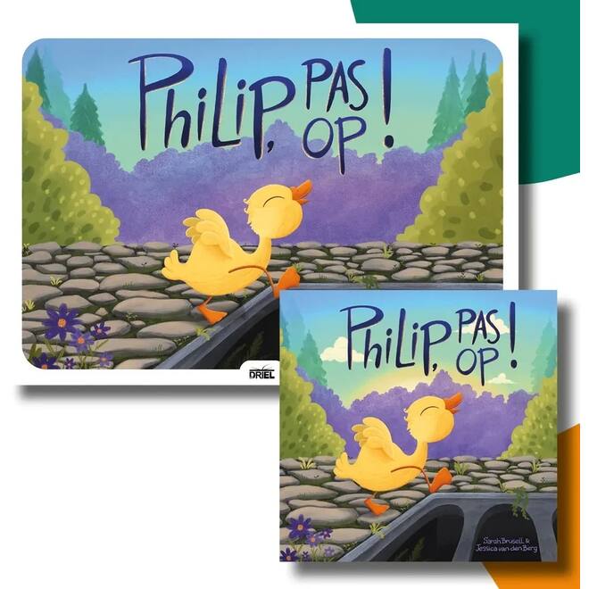 Philip, pas op! - set Kamishibai vertelplaten & prentenboek