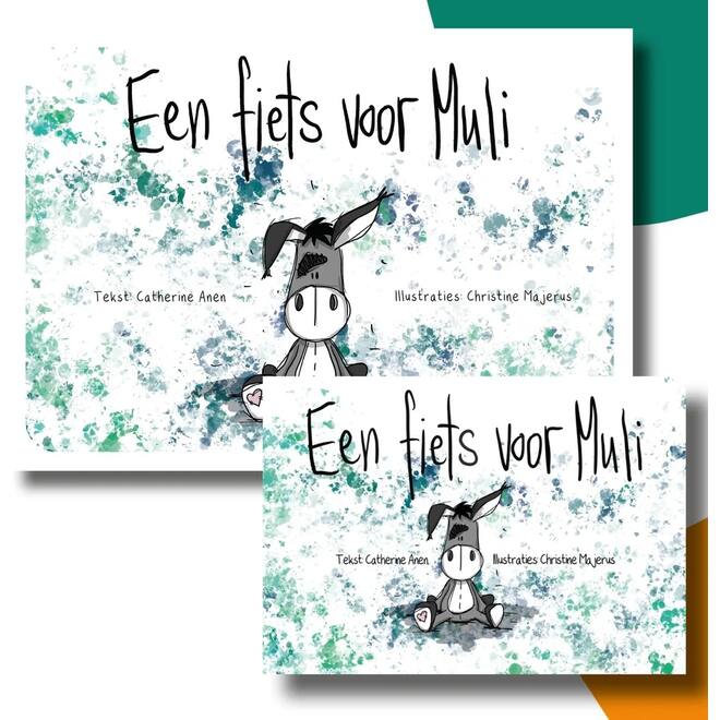 Een fiets voor Muli - set Kamishibai vertelplaten & prentenboek