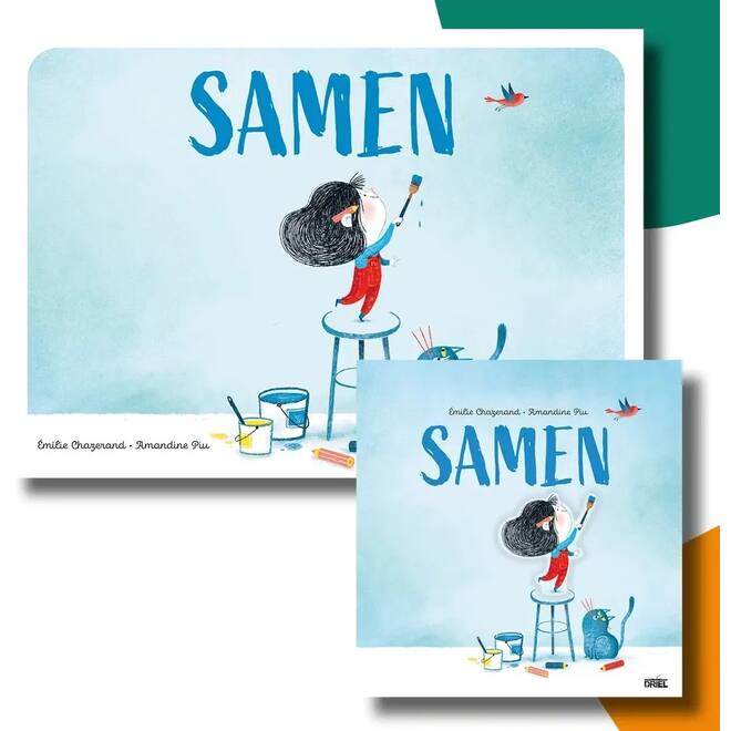 Samen - set Kamishibai vertelplaten & prentenboek