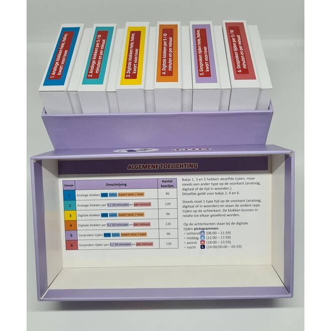 Dynamische schooldag Bewegend leren Box 6 Tijd
