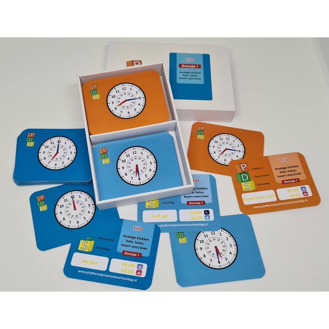 Dynamische schooldag Bewegend leren Box 6 Tijd