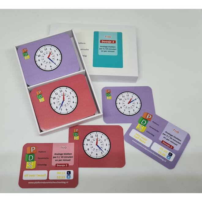 Dynamische schooldag Bewegend leren Box 6 Tijd