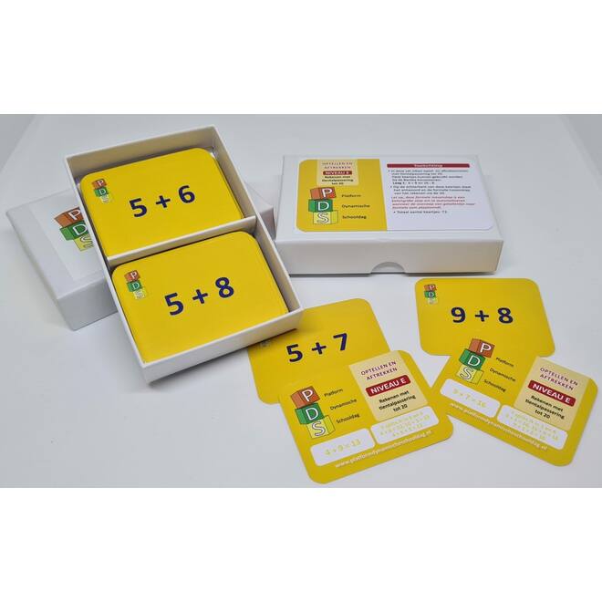 Dynamische schooldag Bewegend leren Box 2 Optellen en aftrekken