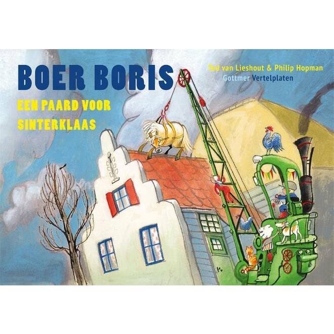 Boer Boris Een paard voor Sinterklaas Kamishibai vertelplaten
