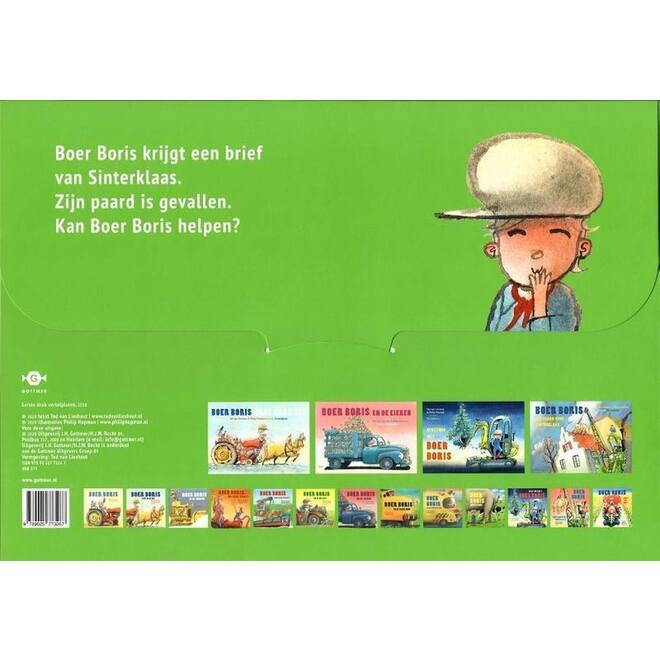 Boer Boris Een paard voor Sinterklaas Kamishibai vertelplaten