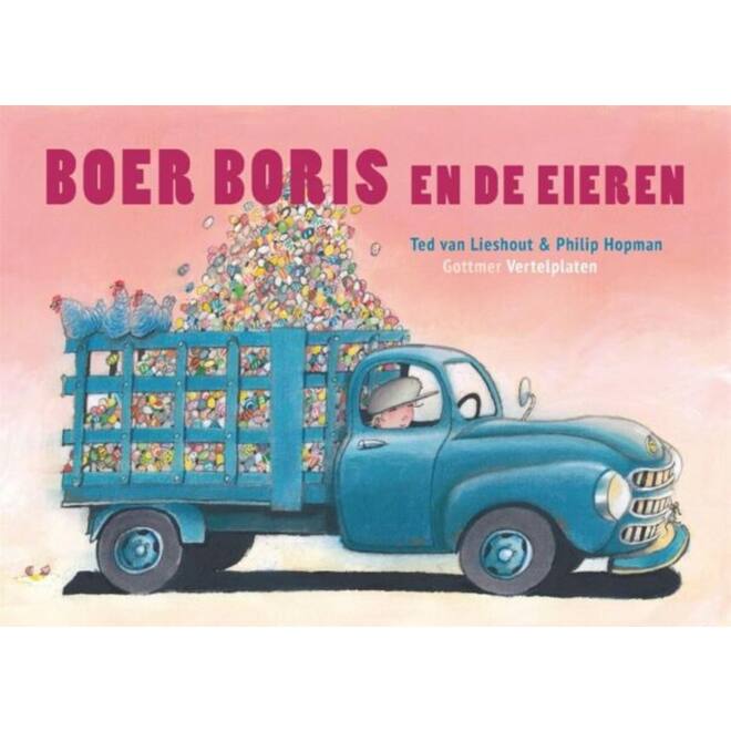 Boer Boris en de eieren Kamishibai vertelplaten