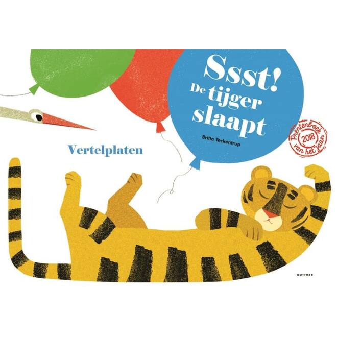 Ssst! De tijger slaapt! Kamishibai vertelplaten