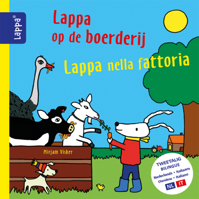 Lappa Kids - Lappa op de boerderij (Nederlands - Italiaans)