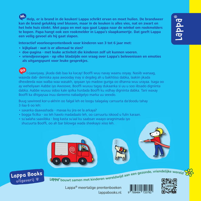 Lappa Kids - Lappa en de brandweer (Nederlands - Somalisch)