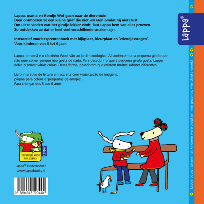Lappa Kids - Lappa in de dierentuin (Nederlands - Portugees)