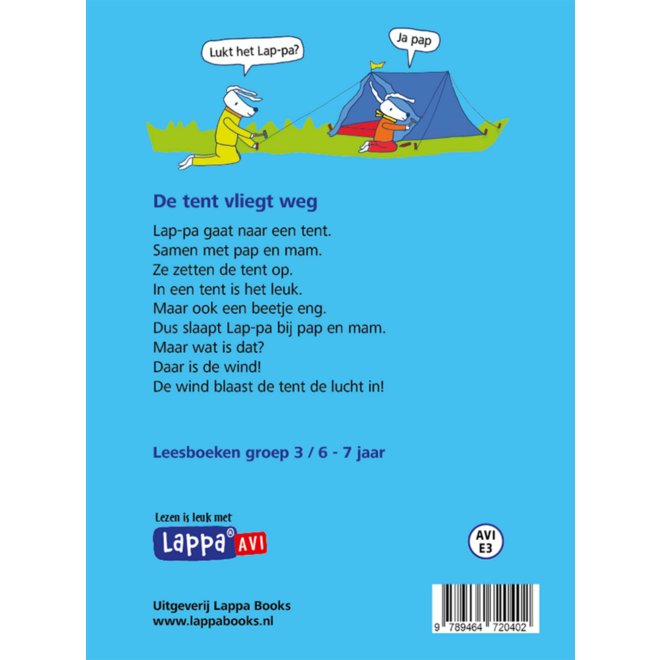 Lappa AVI - De tent vliegt weg (Nederlands)