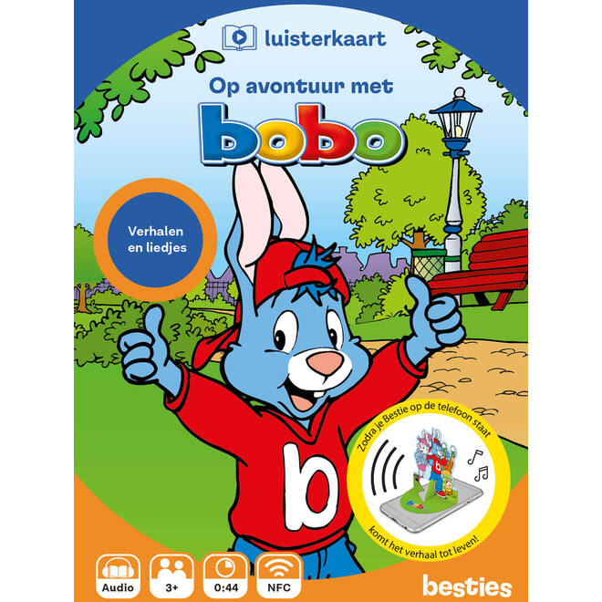 Besties luisterkaart - Op avontuur met Bobo