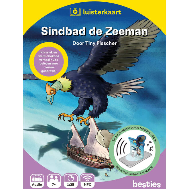 Besties luisterkaart - Sindbad de zeeman