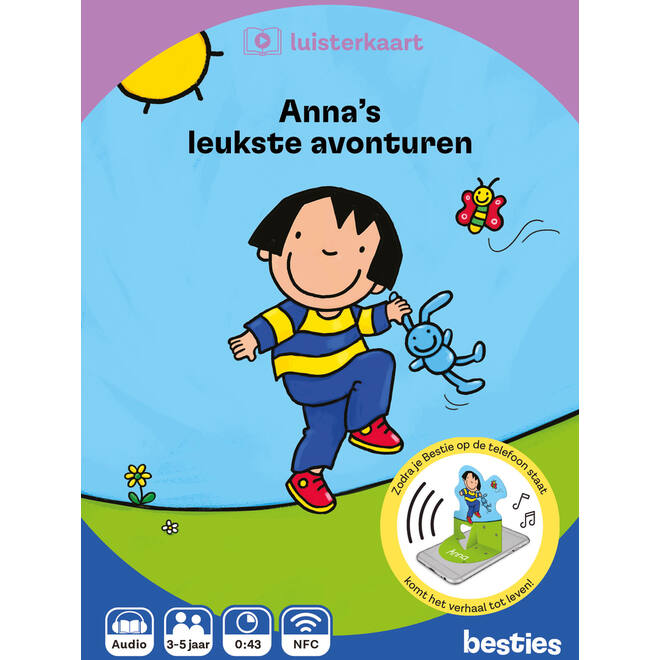 Besties luisterkaart - Anna’s leukste avonturen
