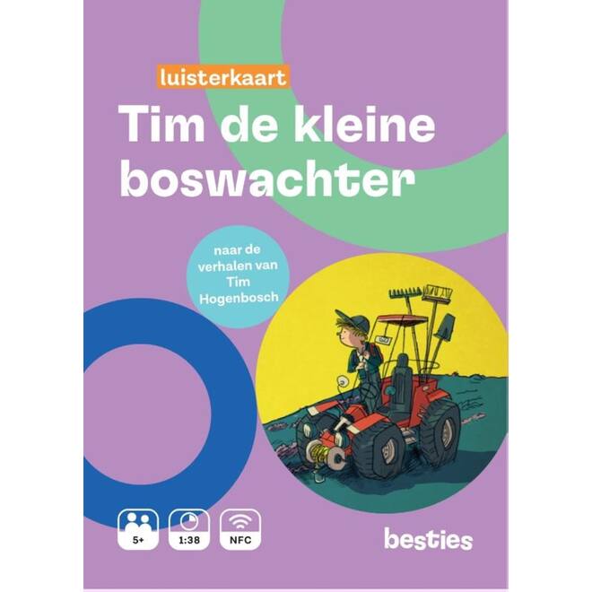 Besties luisterkaart - Tim de kleine boswachter