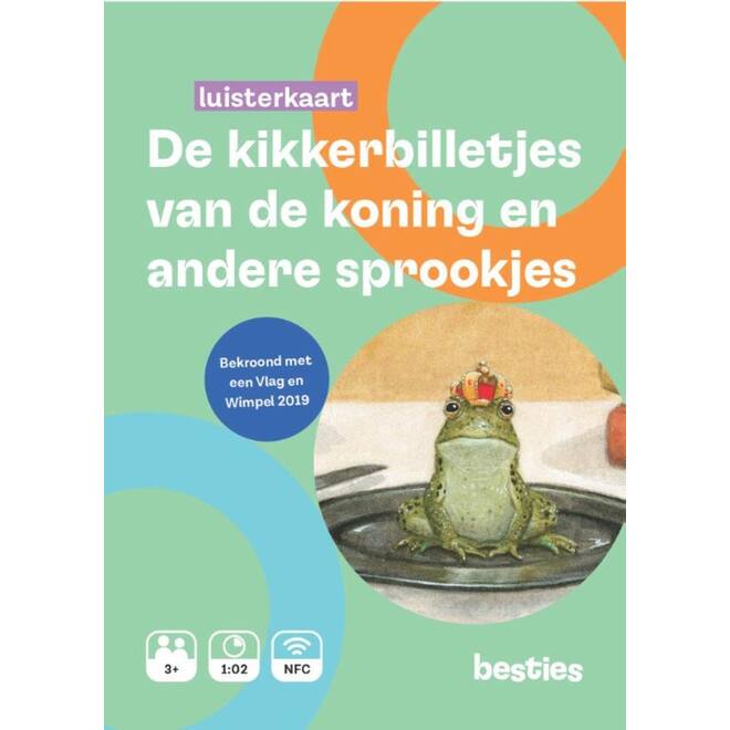 Besties luisterkaart - De kikkerbilletjes van de koning en sprookjes