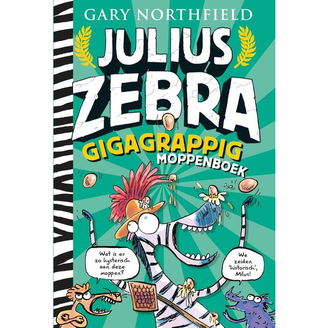 Julius Zebra: Gigagrappig moppenboek - Gary Northfield