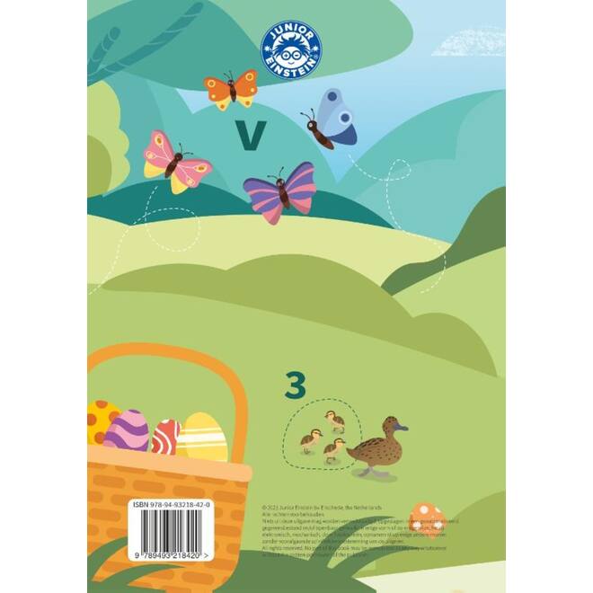 Het grote Junior Einstein Lenteboek voor kleuters