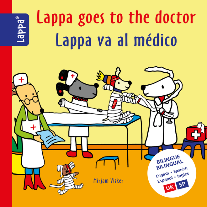 Lappa Kids - Lappa bij de dokter (Engels -Spaans)