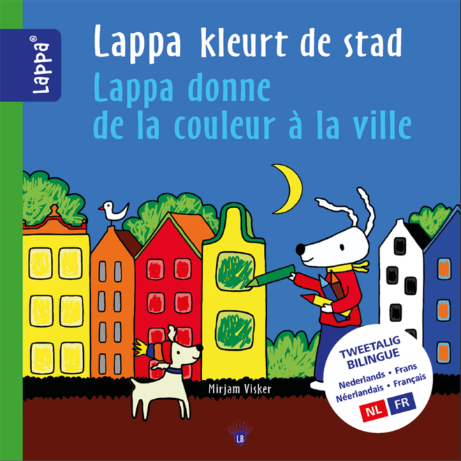 Lappa Kids - Lappa kleurt de stad (Nederlands - Frans)