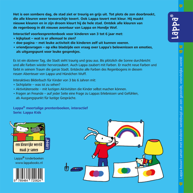 Lappa Kids - Lappa kleurt de stad (Nederlands - Duits)
