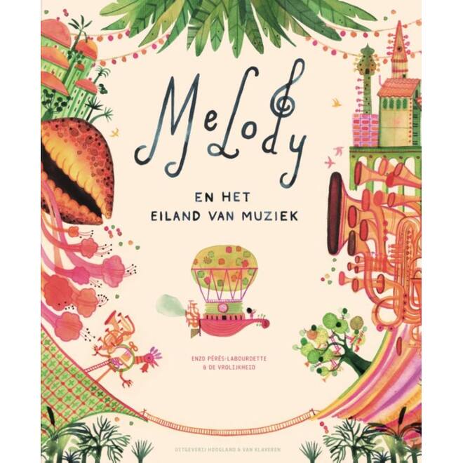 Melody en het Eiland van Muziek - Enzo Pérès-Labourdette
