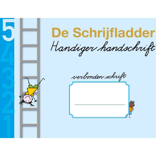 Handiger Handschrift groep 3 A5 Schrift 5 - Letters deel D verbonden schrift