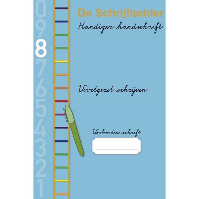 Handiger Handschrift groep 6 A4 Schrift 8 - Voortgezet schrijven verbonden schrift