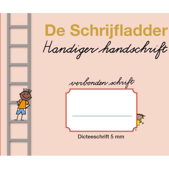 Handiger Handschrift groep 3 A5 Dictee schrift - 5 mm verbonden schrift