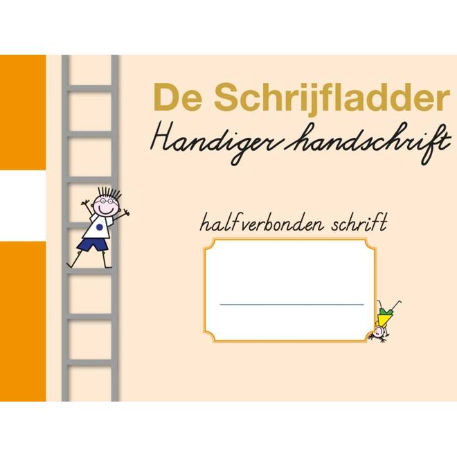 Handiger Handschrift groep 3 A5 Dictee schrift - 5 mm halfverbonden blokschrift