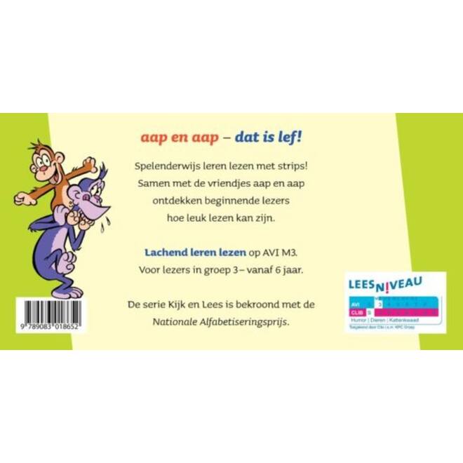 Kijk en Lees - Aap en aap - Dat is lef!