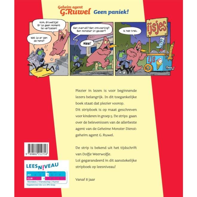 Kijk en Lees - Geheim agent G. Ruwel - Geen paniek!