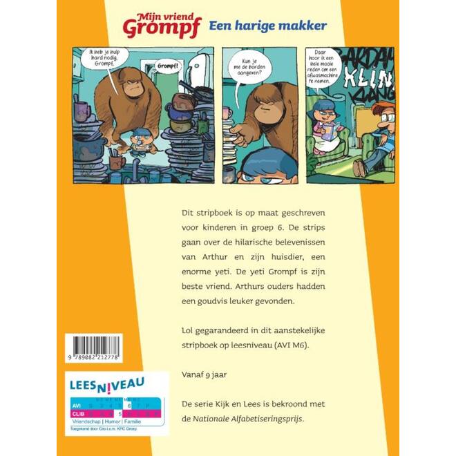 Kijk en Lees - Mijn vriend Grompf - Een harige makker
