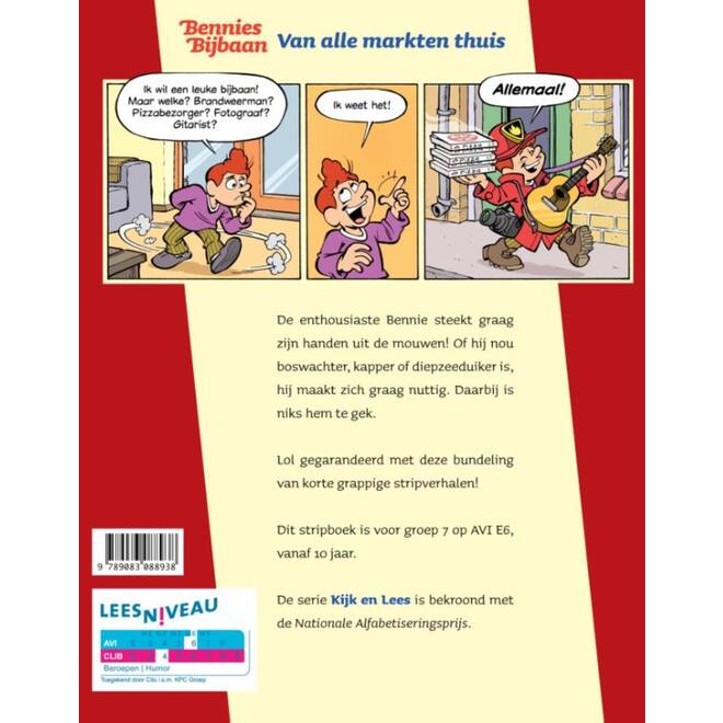 Kijk en Lees - Bennies Bijbaan - Van alle markten thuis