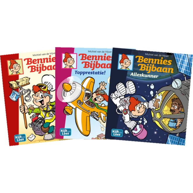 Kijk en Lees - AVI leespakket GROEP 7 - Bennies Bijbaan AVI E6/M7/E7